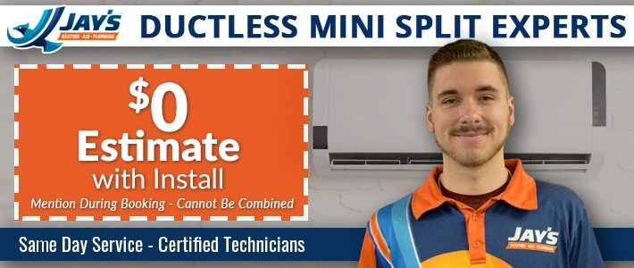 hiwassee ductless mini splits Jay's Heating, Air & Plumbing.