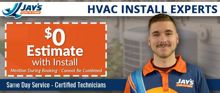 hiwassee HVAC Install Jay's Heating, Air & Plumbing.